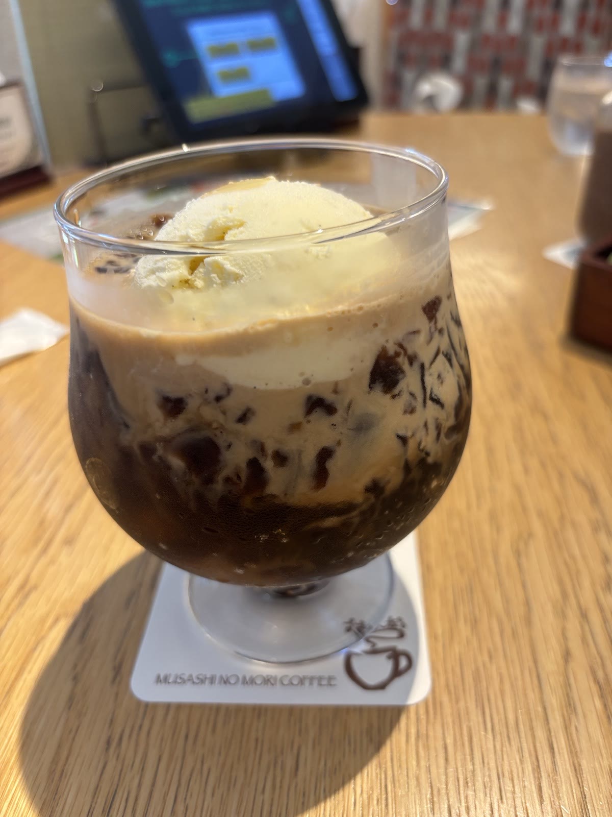 珈琲ゼリーフロート